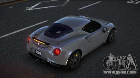 Alfa Romeo 4C Lanra para GTA 4