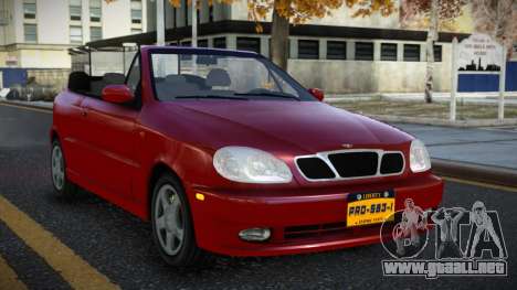 Daewoo Lanos Gindox para GTA 4