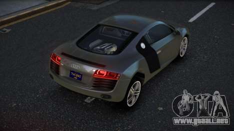 Audi R8 Sujaqeta para GTA 4