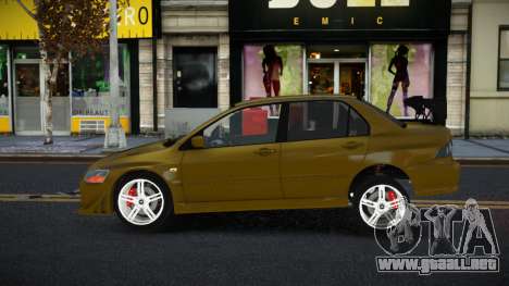 Mitsubishi Lancer Evolution VII Bocgan para GTA 4
