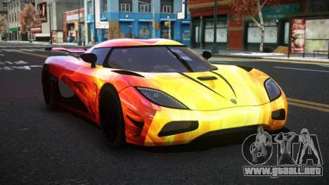 Koenigsegg Agera Nixak S2 para GTA 4