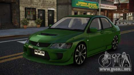 Mitsubishi Lancer Evolution VIII Fuaxu para GTA 4
