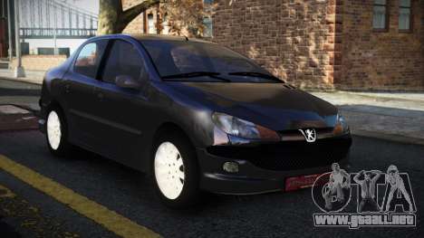 Peugeot 206 Nanolabud para GTA 4