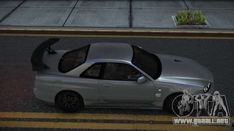 Nissan Skyline R34 Azox para GTA 4