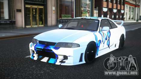 Nissan Skyline R33 Alsonry S2 para GTA 4