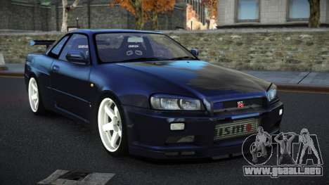 Nissan Skyline R34 Betkam para GTA 4