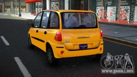 Fiat Multipla Rocatekom para GTA 4
