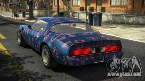 Pontiac Trans AM Audly S8 para GTA 4