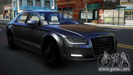 Audi A8L Taqxa para GTA 4