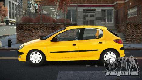 Peugeot 206 Jiwrod para GTA 4