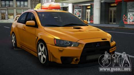 Mitsubishi Lancer Evolution X Jalel para GTA 4
