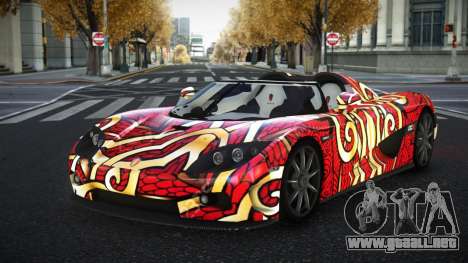 Koenigsegg CCX Lionio S5 para GTA 4