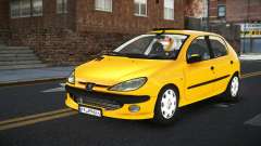 Peugeot 206 Jiwrod para GTA 4