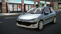 Peugeot 206 Liwi para GTA 4