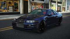 Nissan Skyline R34 Daklemire para GTA 4