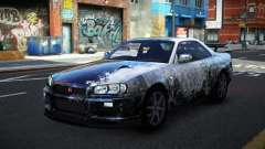 Nissan Skyline R34 Conia S5 para GTA 4