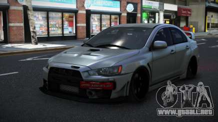 Mitsubishi Lancer Evolution X Bojino para GTA 4