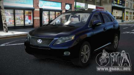 Lexus RX450H Giskax para GTA 4