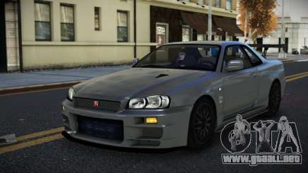 Nissan Skyline R34 Azox para GTA 4