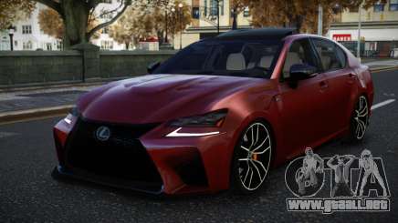 Lexus GS-F Uzul para GTA 4