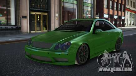 Mercedes-Benz CLK55 AMG Sujpaye para GTA 4