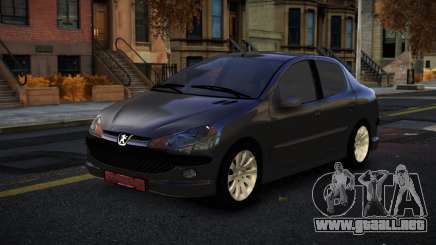 Peugeot 206 Nanolabud para GTA 4