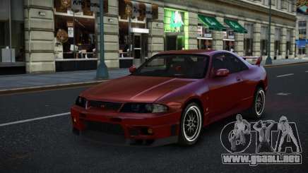 Nissan Skyline R33 Fibegej para GTA 4