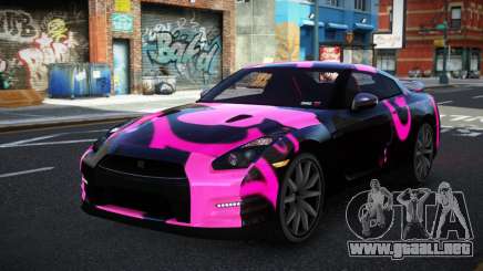 Nissan GT-R Alerick S6 para GTA 4