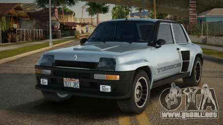 Renault 5 Turbo RogX para GTA San Andreas