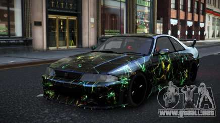 Nissan Skyline R33 Alsonry S11 para GTA 4