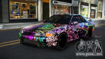 Nissan Skyline R32 Yalien S12 para GTA 4