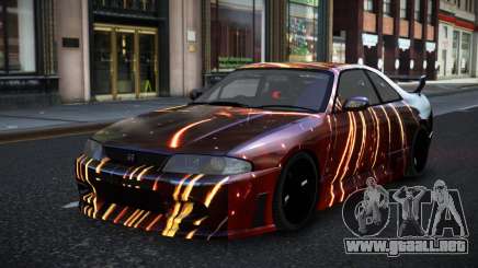 Nissan Skyline R33 Alsonry S12 para GTA 4