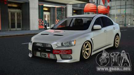Mitsubishi Lancer Evolution X Ruta para GTA 4