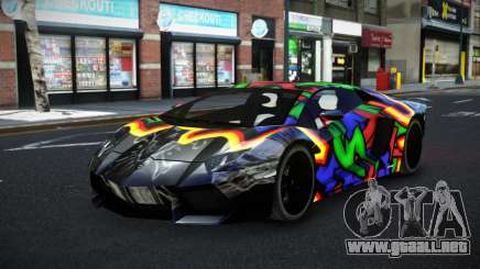 Lamborghini Aventador Becole S10 para GTA 4