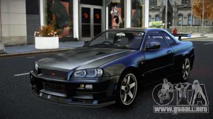 Nissan Skyline R34 Qiuto para GTA 4