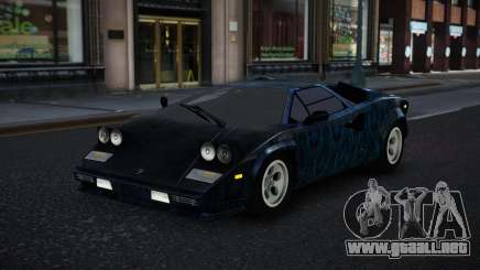 Lamborghini Countach Aireber S14 para GTA 4