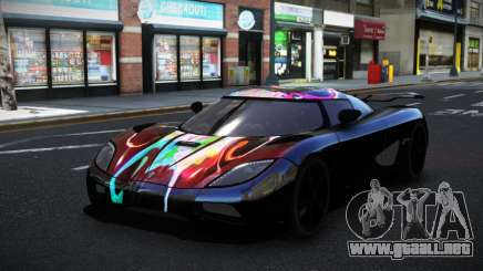 Koenigsegg Agera Nixak S8 para GTA 4