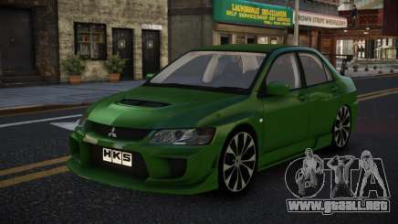 Mitsubishi Lancer Evolution VIII Fuaxu para GTA 4