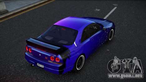 Nissan Skyline R33 Hacoley S5 para GTA 4
