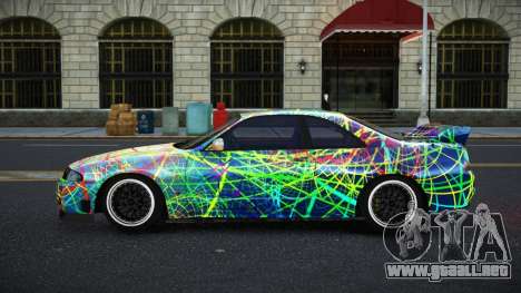 Nissan Skyline R33 Hacoley S8 para GTA 4