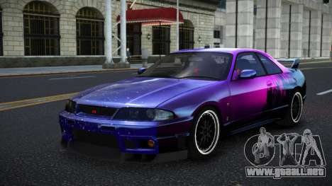 Nissan Skyline R33 Hacoley S5 para GTA 4