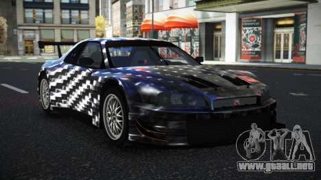 Nissan Skyline R34 Jagrao S10 para GTA 4