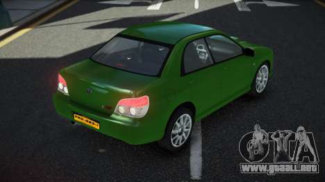 Subaru Impreza Vinu para GTA 4