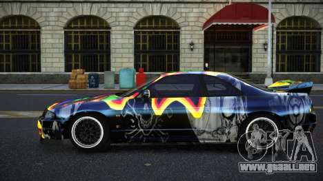 Nissan Skyline R33 Hacoley S1 para GTA 4