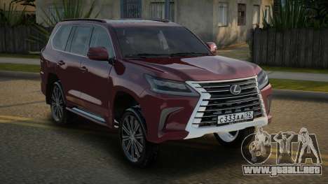 Lexus LX 570 V1.2 para GTA San Andreas