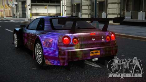 Nissan Skyline R34 Jagrao S3 para GTA 4