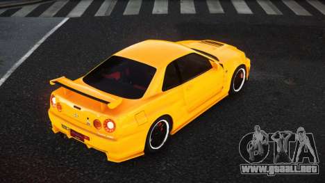 Nissan Skyline R34 Zecape para GTA 4