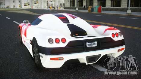 Koenigsegg CCX Jahna S12 para GTA 4