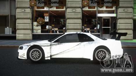 Nissan Skyline R34 Jagrao S9 para GTA 4