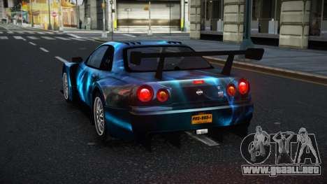 Nissan Skyline R34 Jagrao S6 para GTA 4